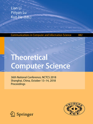 cover image of Theoretical Computer Science